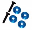 Tamiya Mini 4WD M6.4 X 1.7 Ball Bearing Spacer (light blue) - 3Racing M4WD-03/LB