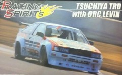 AO-00422 Racing Car Tsuchiya TRD with ORC LEVIN AE86 Drfit King