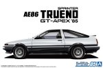 Aoshima 06141 - 1/24 Toyota AE86 Sprinter Trueno GT-Apex 1985 The Model Car #05