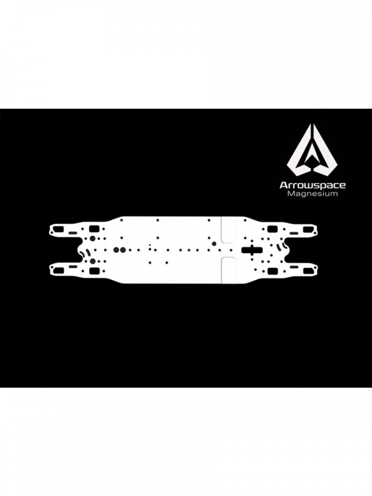 Arrowmax AM-900007 Serpent 4X Chssis Arrowspace Mg Stiff