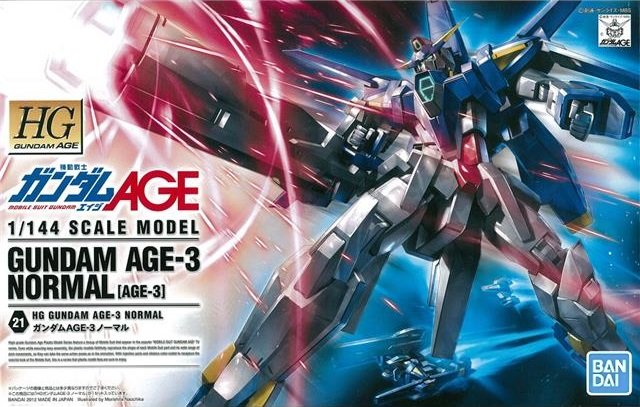 Bandai 5057386 - HG 1/144 Gundam Age-3 Normal