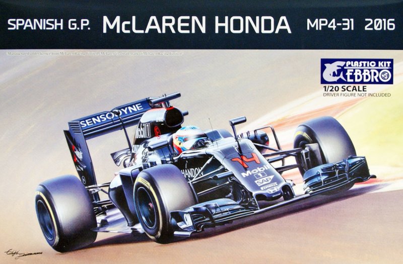 Ebbro 20018 - 1/20 Mclaren Honda MP4-31 Spanish GP