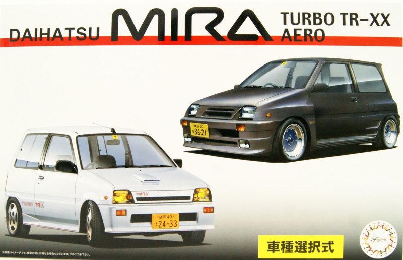 Fujimi 04637 - ID-153 1/24 Daihatsu Mira Turbo TR-XX/Aero