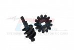 AXIAL 4WD SCX24 DEADBOLT Medium Carbon Steel Overdrive Differential Worm Gear set 13T - GPM SCX2413TS