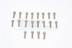 SUS304 Stainless Steel Cap Head Socket Screws M3x15mm - 20pcs - GPM SUS3X15