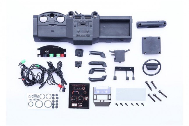 TRAXXAS TRX4 TRAIL CRAWLER Central Control Interior For TRX-4 Defender - 1pc - GPM TRX4ZSP51