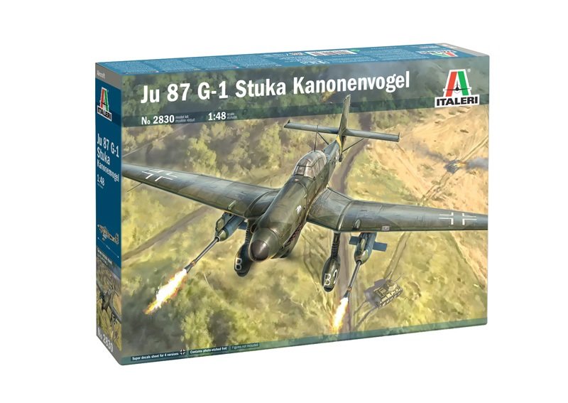 Italeri 2830 - 1/48 Junker Ju-87 G-1 Stuka Kanonenvogel