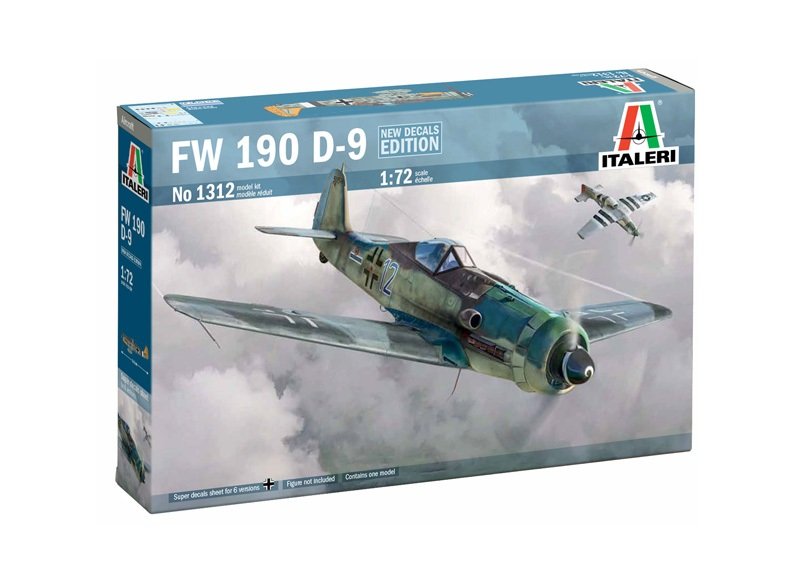 Italeri 1312 - 1/72 FW 190 D-9 WWII