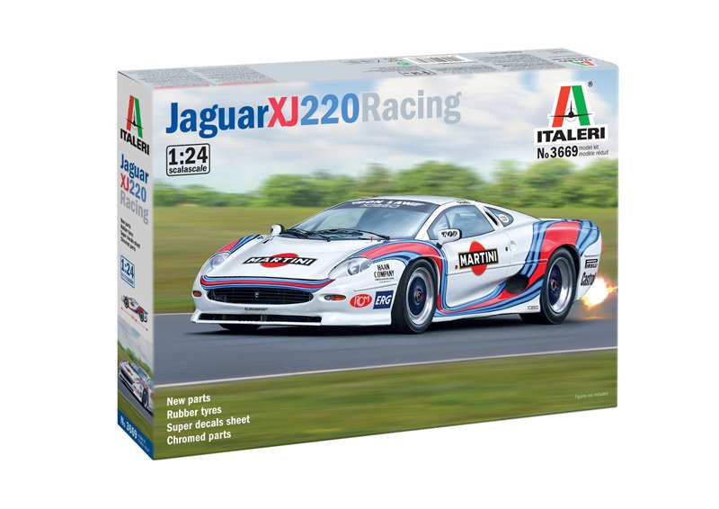 Italeri 3669 - 1/24 Jaguar XJ 220 Race Car