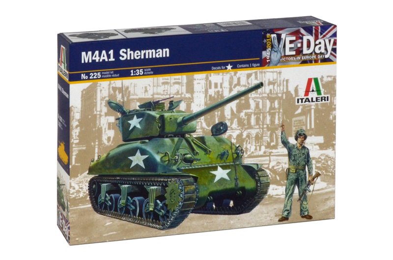 Italeri 0225 - 1/35 M4A1 Sherman