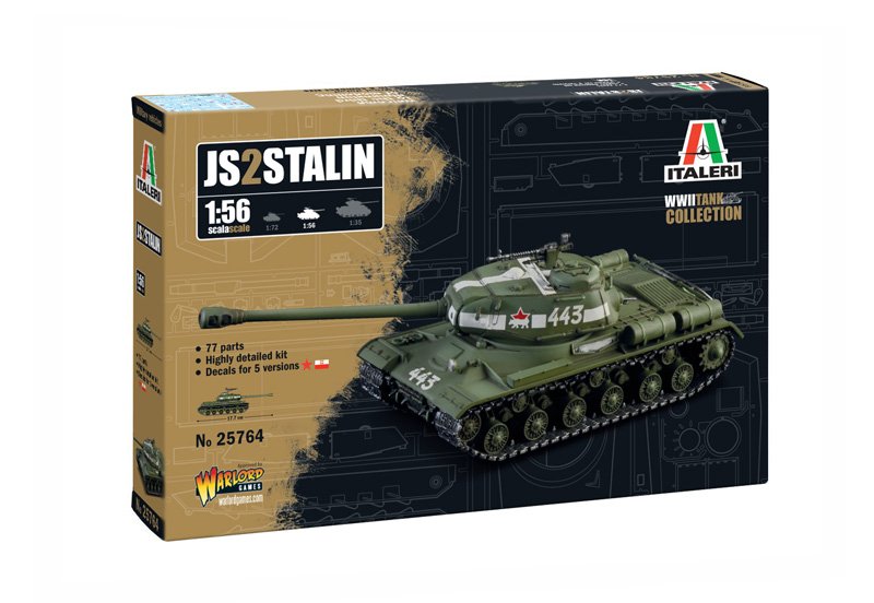 Italeri 25764 - 1/56 Josif Stalin JS-2