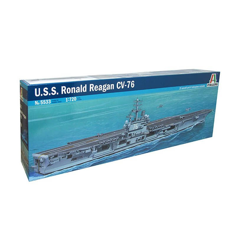 Italeri 5533 - 1/720 U.S.S. Ronald Reagan