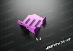 Alloy Fuel Tank Protector (Purple) For HPI Savage Nitro Off Road Series - Jazrider Brand [JR-CHP-SAV-010]