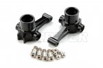 Tamiya TL-01/GF-01/WR-02CB Aluminum Front Knuckle Arms (Black)