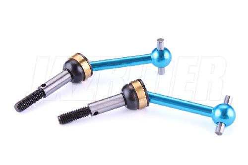 Tamiya TT-02 Aluminum Universal Swing Shaft Set (Light Blue)