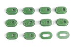 Team Losi Promoto-MX Motorcycle Aluminum Chain Tension Adjuster set (Green)