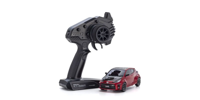 Kyosho 32648MR - MINI-Z AWD Toyota GRMN YARIS Rally PACKAGE Emotional Red II