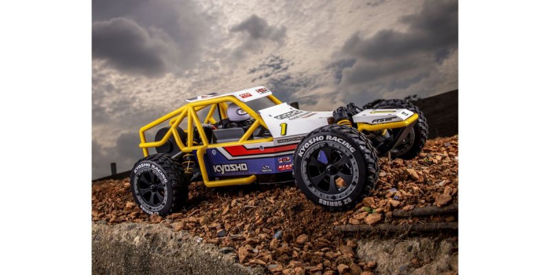 Kyosho 34405T1 - 1:10 Scale Radio Controlled Electric Powered 2WD Buggy EZ Series readyset Sand Master 2.0 Color Type 1