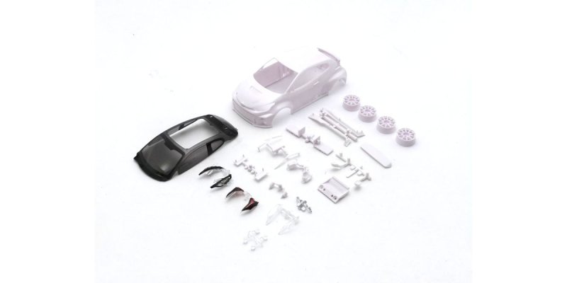 Kyosho MZN230 - Toyota GRMN YARIS Rally PACKAGE White Body set w/rim