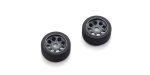 Kyosho EFTH001BK - Pre-Shaped Front Tire H38 Degree(2pcs/BLACK/FANTOM EP)