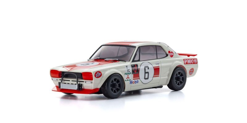 Kyosho MZP472R - ASC MA-020 NISSAN SKYLINE 2000GT-R (KPGC10) Racing 1972 #6 Red