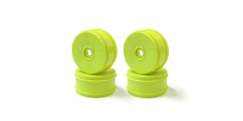 Kyosho IFH006KYB - Dish Wheel (4pcs/F-Yellow/MP9 TKI4)