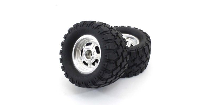 Kyosho KBTH001SC - Gluedtire&wheel (MAD WAGON VE/SC/2pcs)