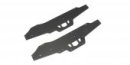 Kyosho MA073BKD - Side Plate (Black/2pcs/MAD Series/FO-XX)