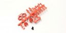 Kyosho OT210RB - Shock Plastic Parts (Red/OPTIMA)