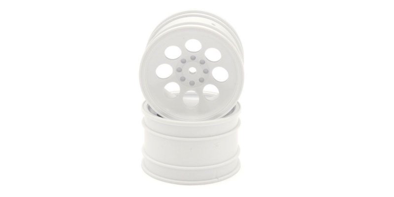 Kyosho OTH245W - 8Hole Wheel50mm(White/2pcs/OPTIMA)