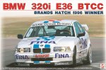 Platz Beemax BX24045 - 1/24 BMW 320i E36 BTCC Brands Hatch 1996 Winner