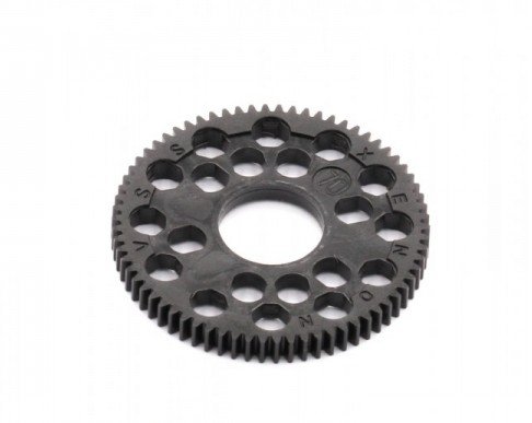 ROCHE 440033 TDD 64 Pitch 70T Spur Gear, Black