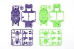 Tamiya 94798 - JR MS Chassis Set - Purple/Green