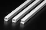 Tamiya 70263 - 8mm Plastic Beams (Square Tube) (3pcs)