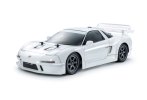 Tamiya 47506 - 1/10 RC 1998 Honda NSX Racing White Painted Body (TT-02 Chassis)