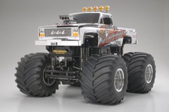 Tamiya 1/10 Super Clod Buster 4X4 Monster Truck Kit, Grey (Limited Edition)