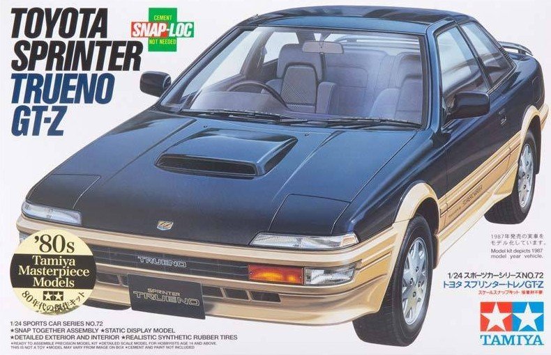 Tamiya 24072 - 1/24 Toyota Sprinter Trueno GT-Z