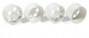 XRAY 389990 Micro Wheels, Front + Rear (4)