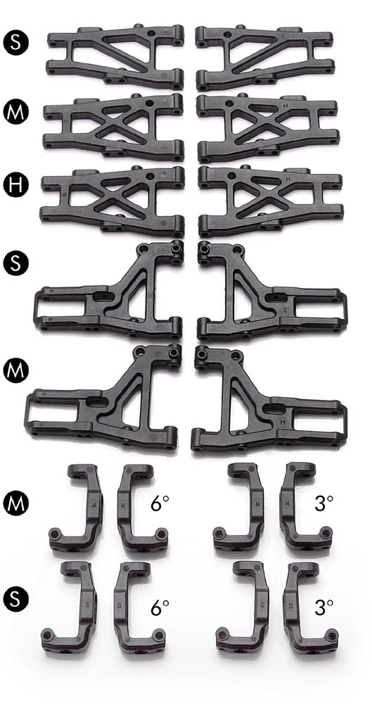 XRAY #302100 - C-Hub Complete Tuning Set