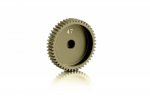 XRAY 305997 Aluminum Narrow Pinion Gear - Hard Coated 47T / 64