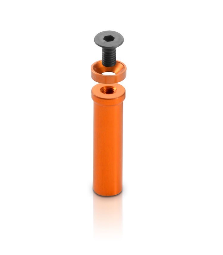 XRAY 306516-O T4 Aluminum Top Deck Mount - Orange