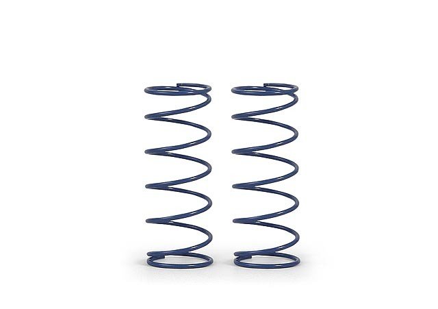 XRAY 358185 Front Spring Set C = 0.80 - Light-Blue (2)