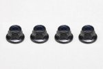 Yokomo ZC-N3FLS M3 Steel Flanged Nut (4pcs)