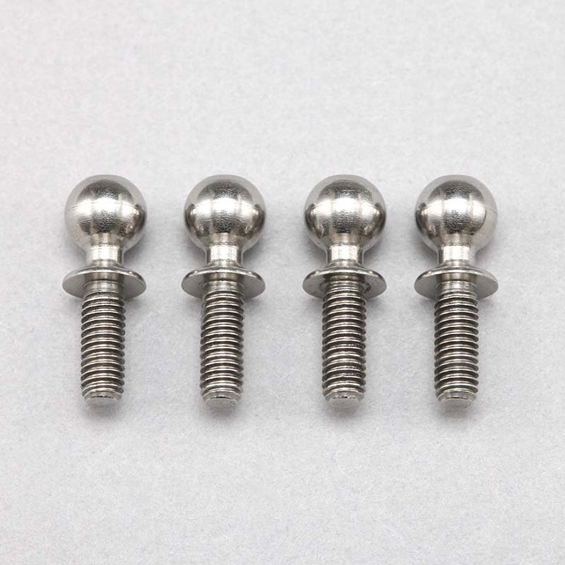 Yokomo Z2-206-8A HD 5.5mm Rod end ball (Screw 8mm long/4pcs) for YZ-2/YZ-4