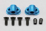 Yokomo BD-300MRF Blue Aluminum Rear Suspension Mount (Front side)