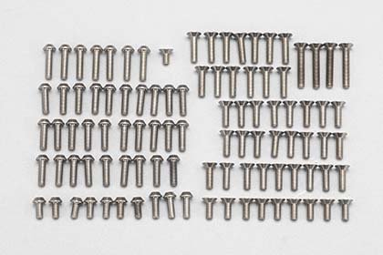 Yokomo RP-044 3mm Precision Titan.Screw Set for YD-4