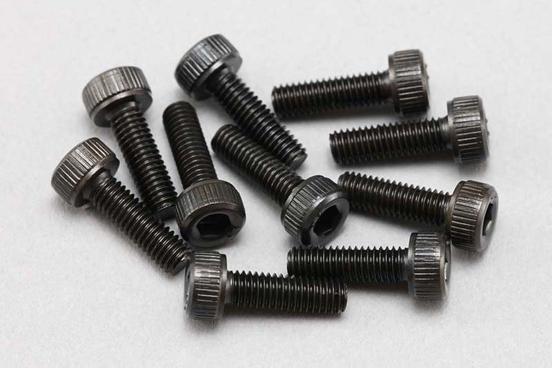 Yokomo ZC-C310A Cap Screws, M 3 X 10mm, 10pcs