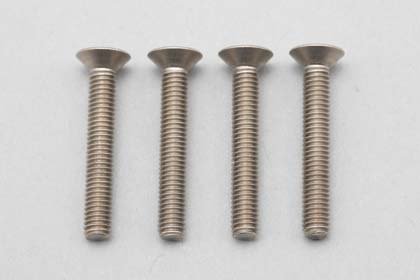 Yokomo ZC-F320TA M3X20 Titanium Flathead Socket Screw