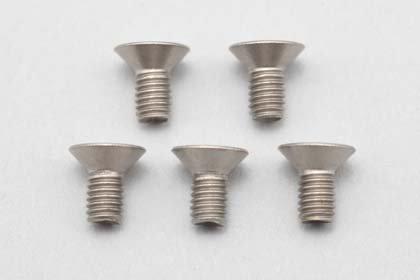 Yokomo ZC-F36TA M3X6 Titanium Flathead Socket Screw