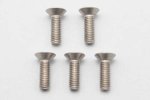 Yokomo ZC-F310TA M3X10 Titanium Flathead Socket Screw